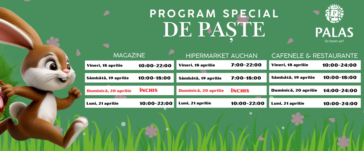 Program special de Paste 2025