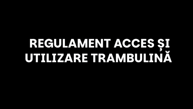 Children's Trampoline Rules
