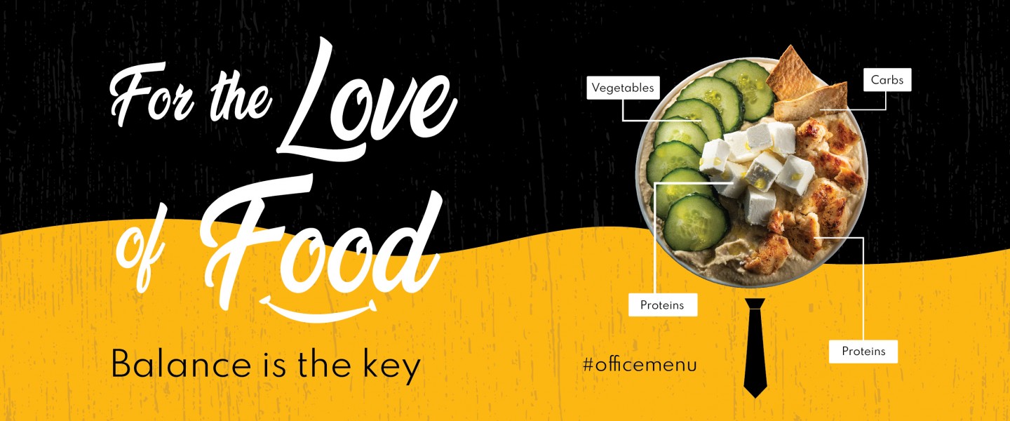 For the Love of Food - Office menu