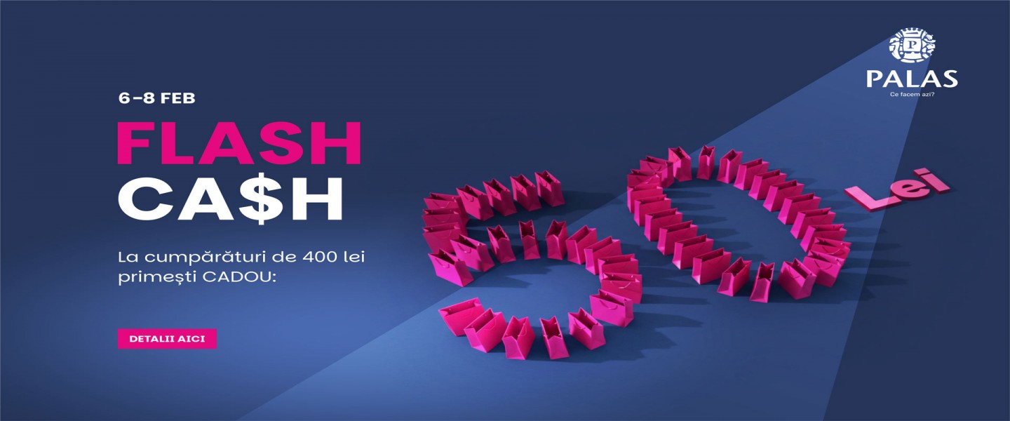 Flash Cash: castiga un cec cadou de 50 lei