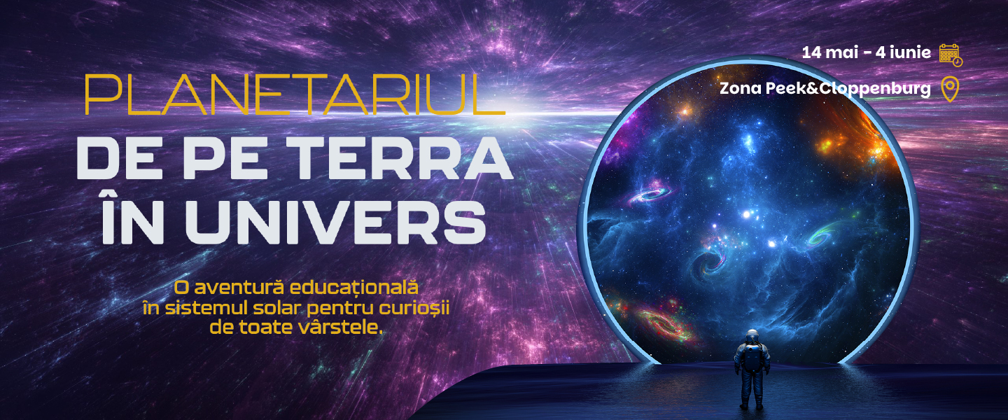 PLANETARIUL de pe Terra în Univers