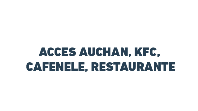 Am deschis noul KFC Drive Thru!