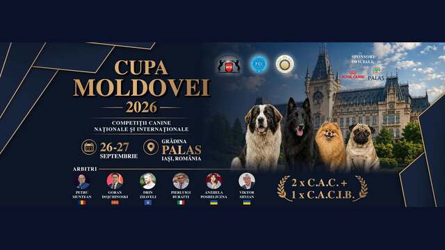 Cupa Moldovei 2026 - Concurs Canin